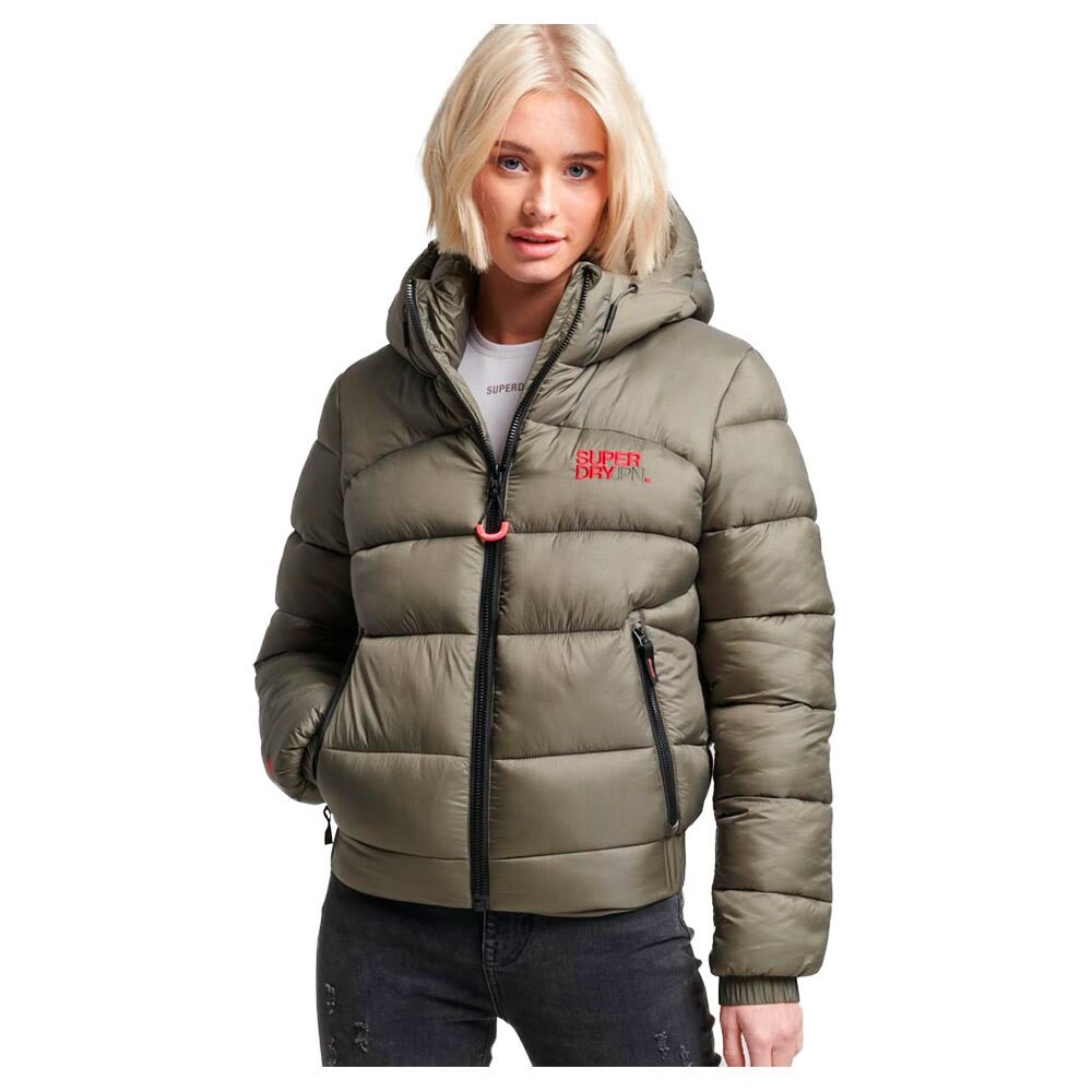 

Куртка Superdry Sports Puffer, зеленый