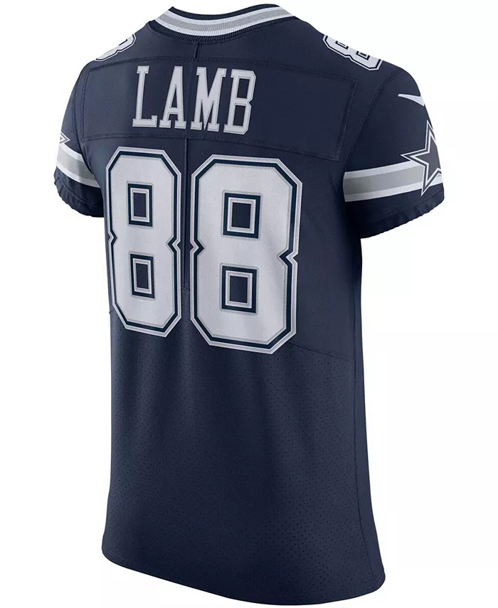 Мужская альтернативная элитная джерси Dallas Cowboys Vapor с именем CeeDee Lamb Nike, мультиколор — фото 2