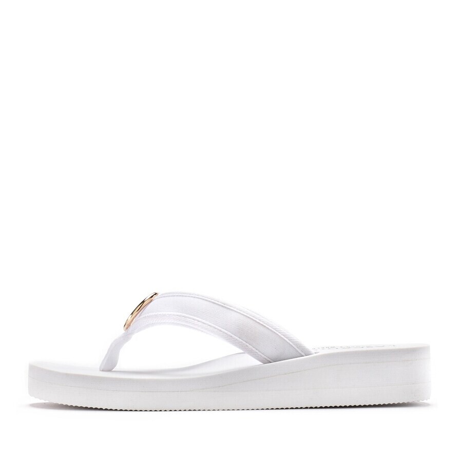 Сандалии LASCANA T-Bar Sandals, белый