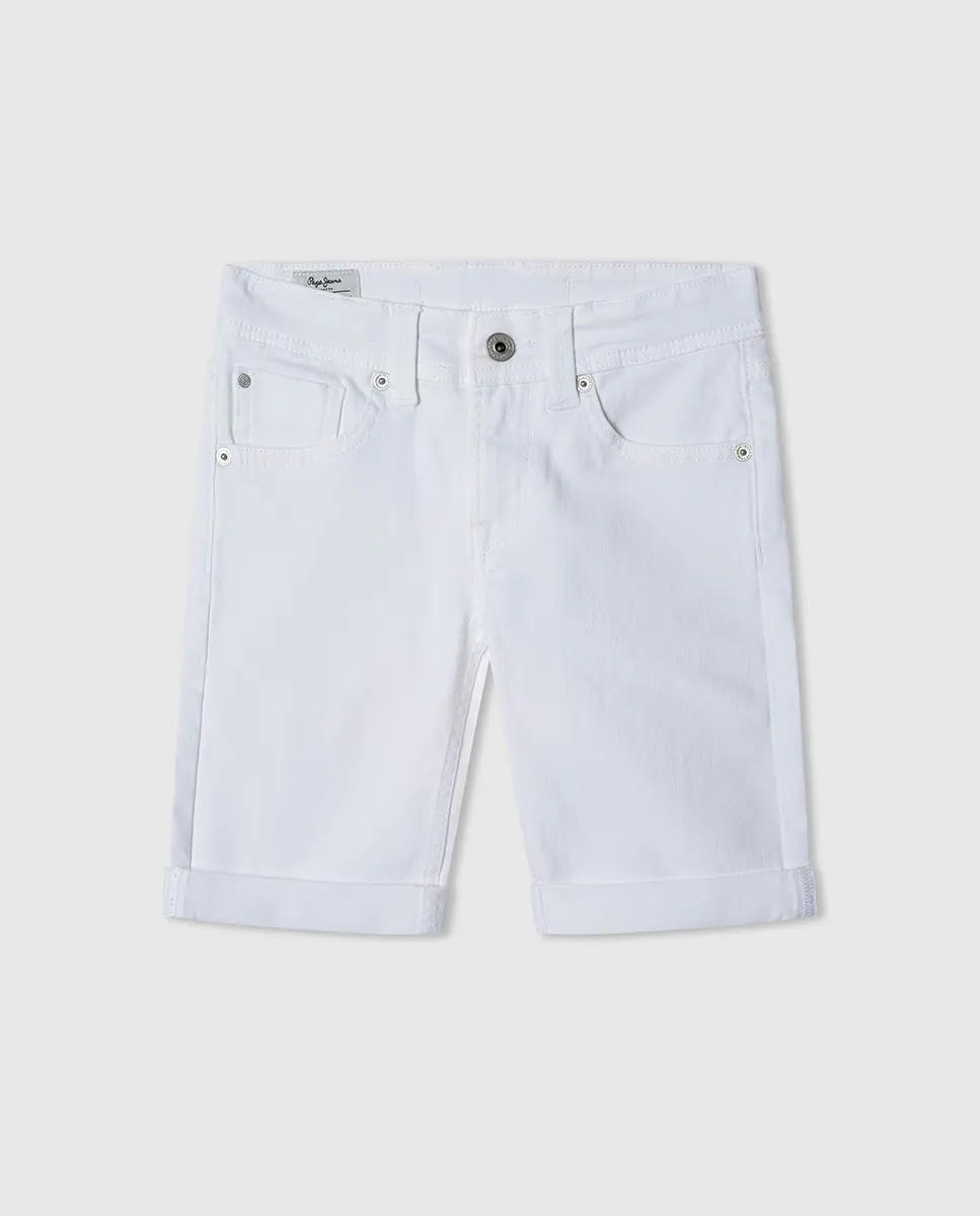 

Шорты для мальчиков Slim Jr Pepe Jeans, синий индиго