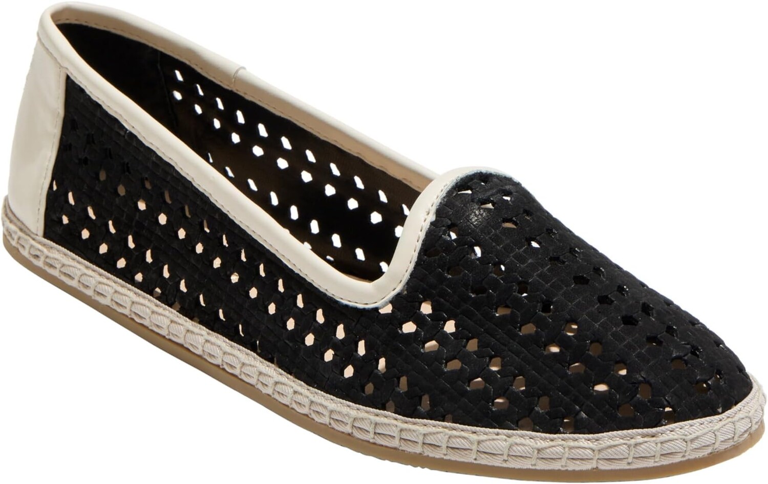 

Лоферы Jack Rogers Conwell Slip On - Nubuck, цвет Black/Ivory