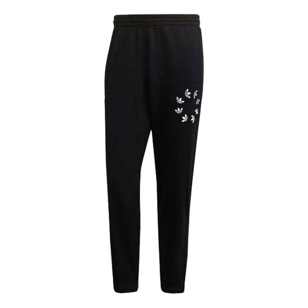 

Спортивные штаны adidas originals Logo Printing Loose Sports Bundle Feet Pants Black, мультиколор