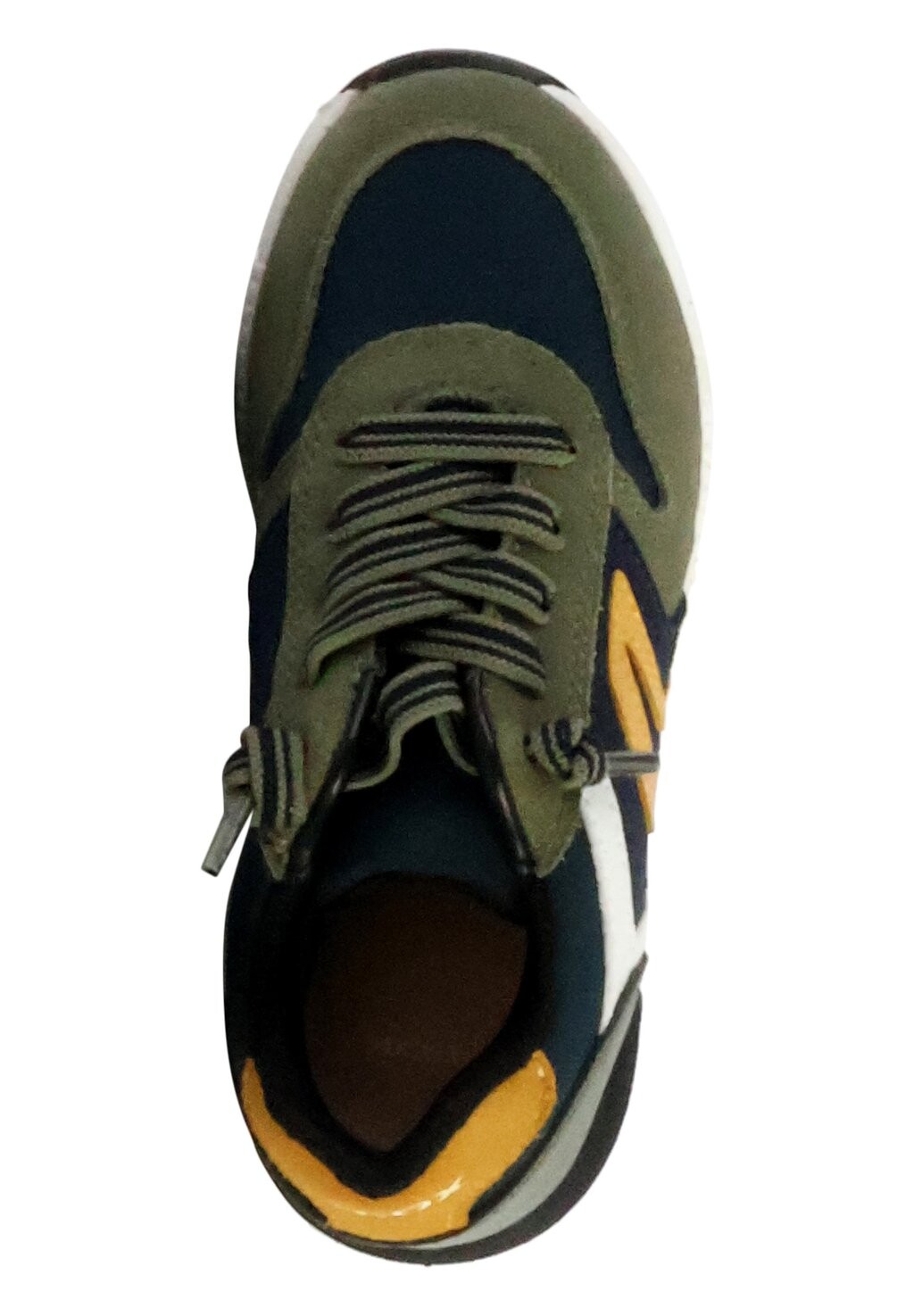 Кроссовки низкие BASKET ALBEN Geox, цвет military marine — фото 2