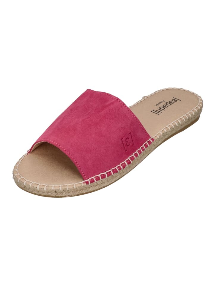 Мюли Espadrij l'orginale PLAGE VELOUR, розовый