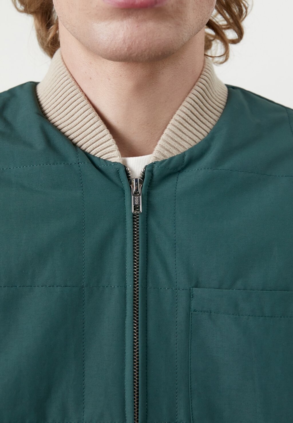 

Легкая куртка PADDED JACKET Pompeii, темно-зеленый