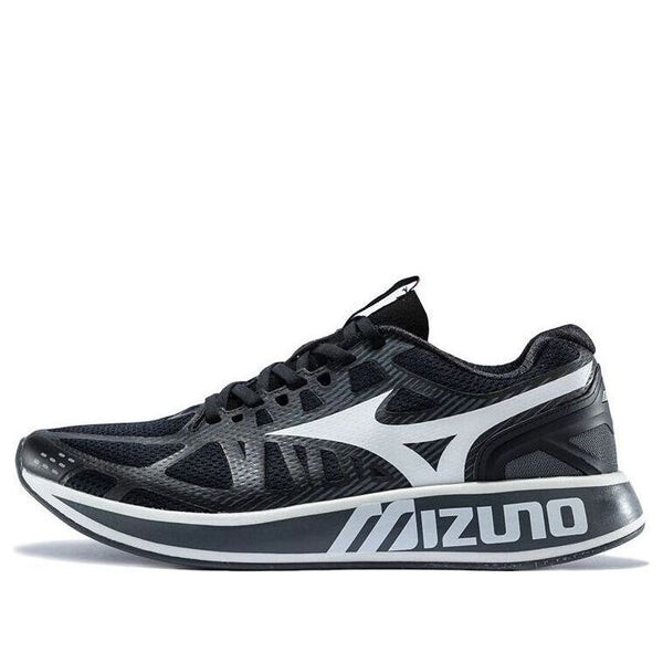 

Кроссовки piloteer black/white Mizuno, черный