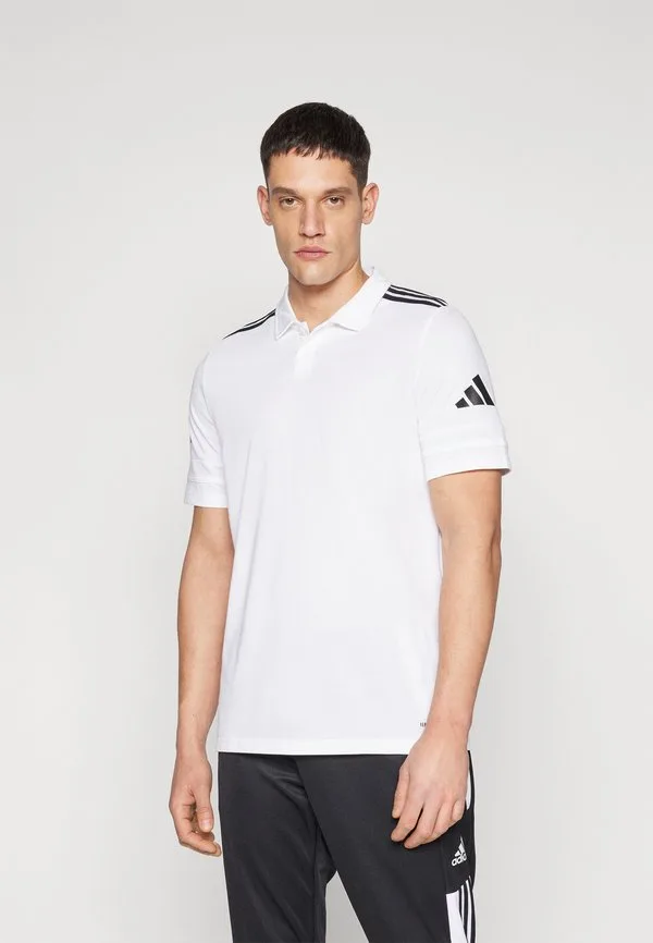 Поло-Рубашка squadra25 c Adidas Performance, White/Black