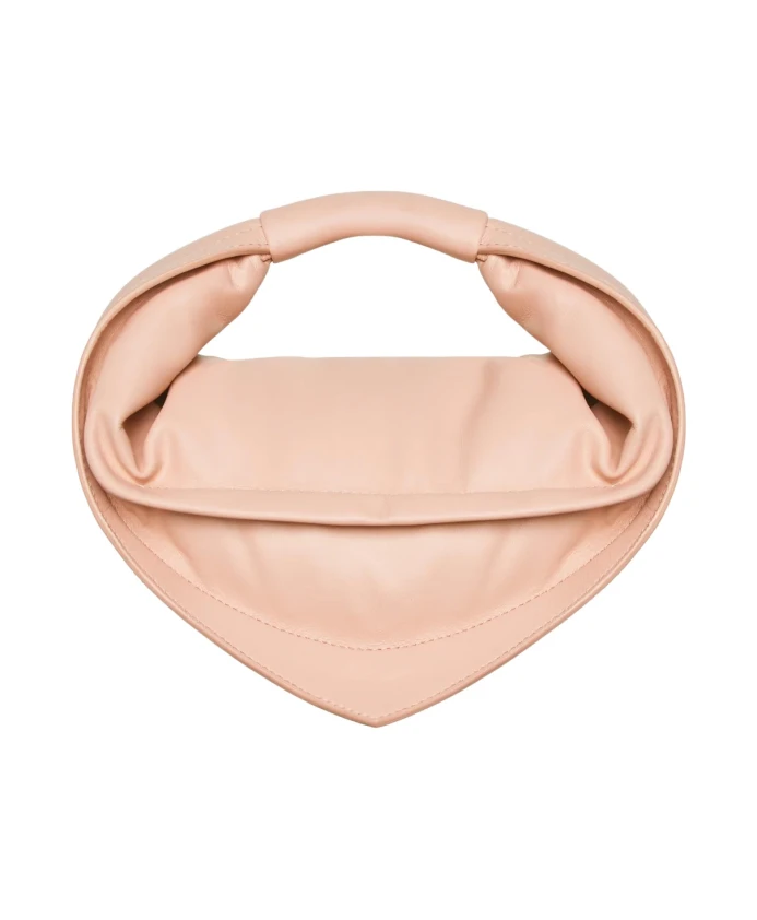 

Розовая мини-сумочка из овечьей кожи с усиленной ручкой. Federico Cina, розовый