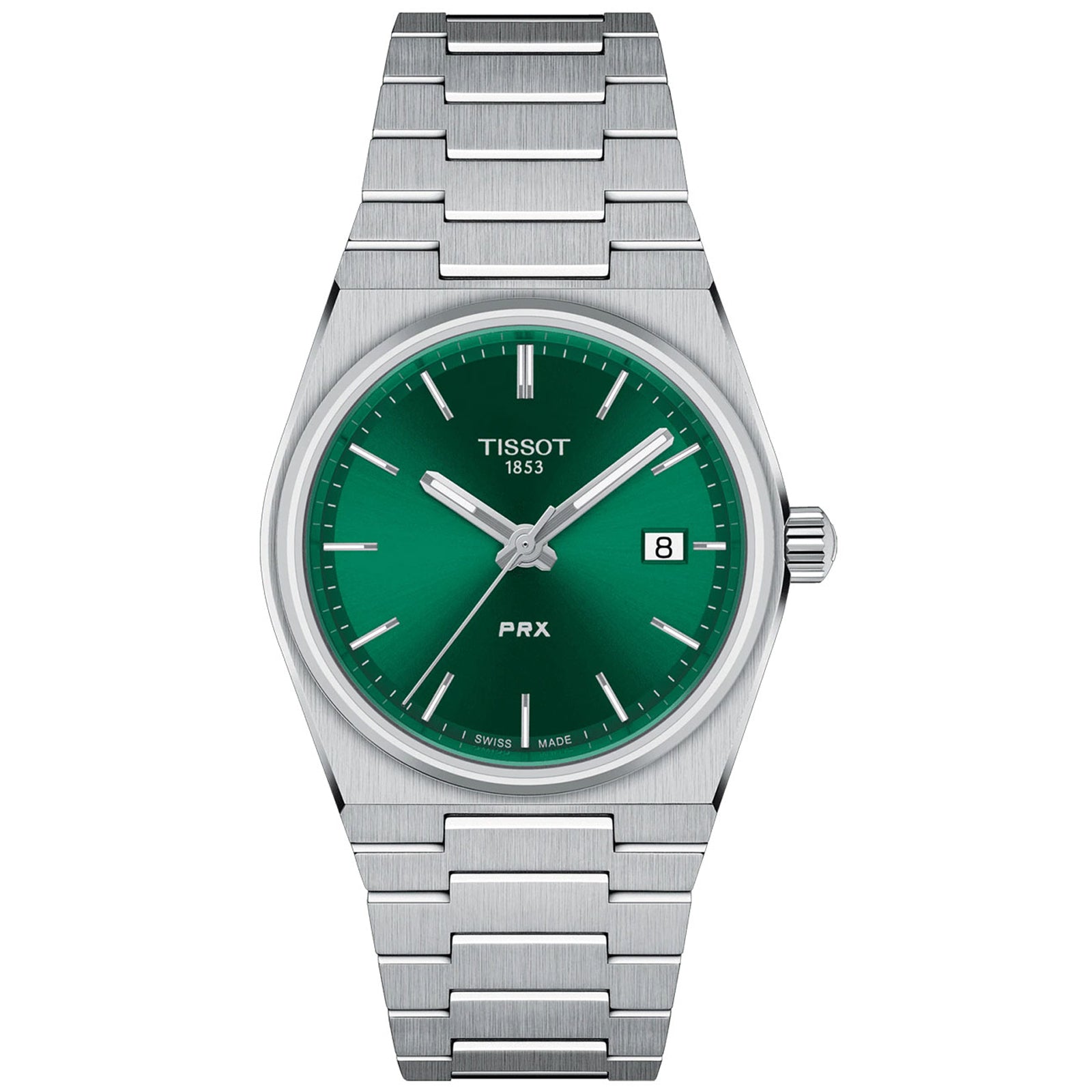 

Мужские часы Tissot T-Classic PRX с зеленым циферблатом