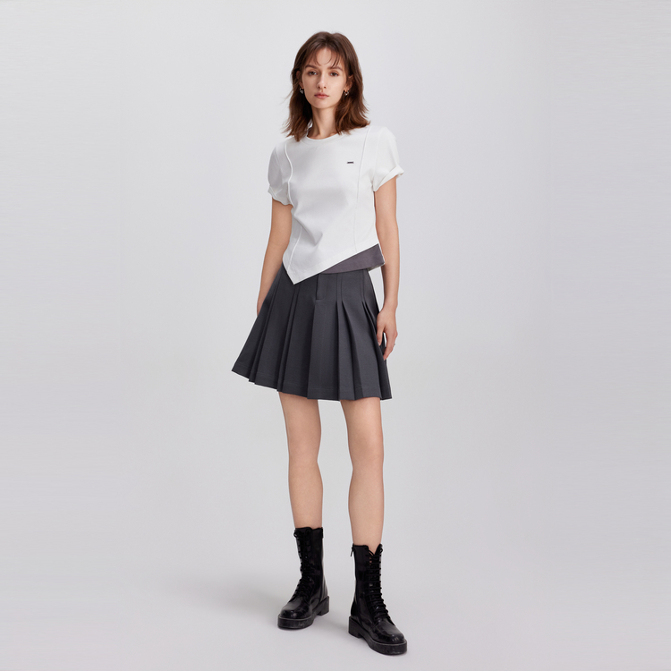 

Футболка Women's Crew Neck Moderate Straight Fit ELLE, белый