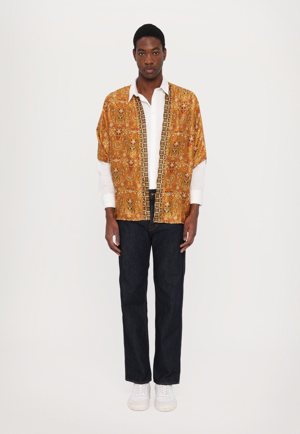 

Рубашка SAHARA KIMONO UNISEX Origin Of Hearts, оранжевый