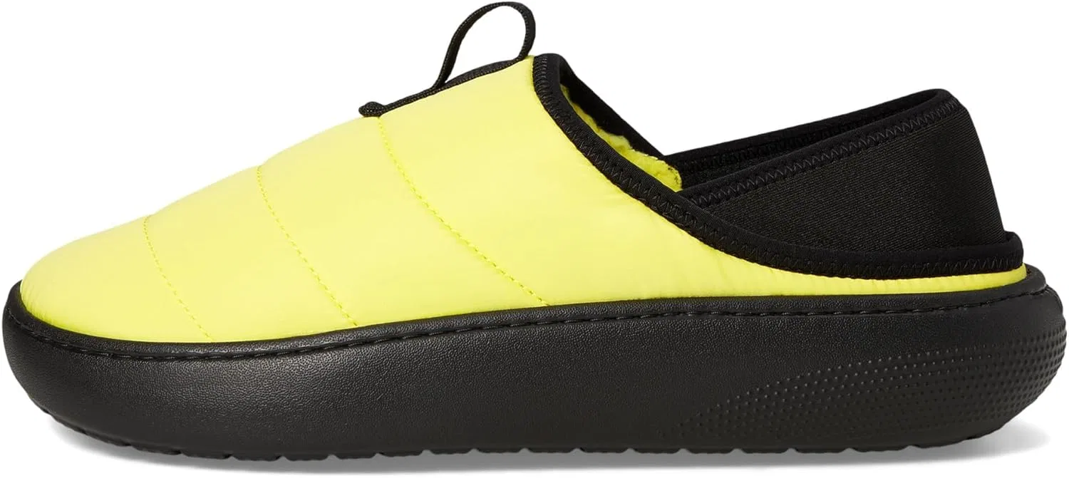 Кроксы Classic Puff Moc Crocs, Cyber Yellow Multi — фото 4