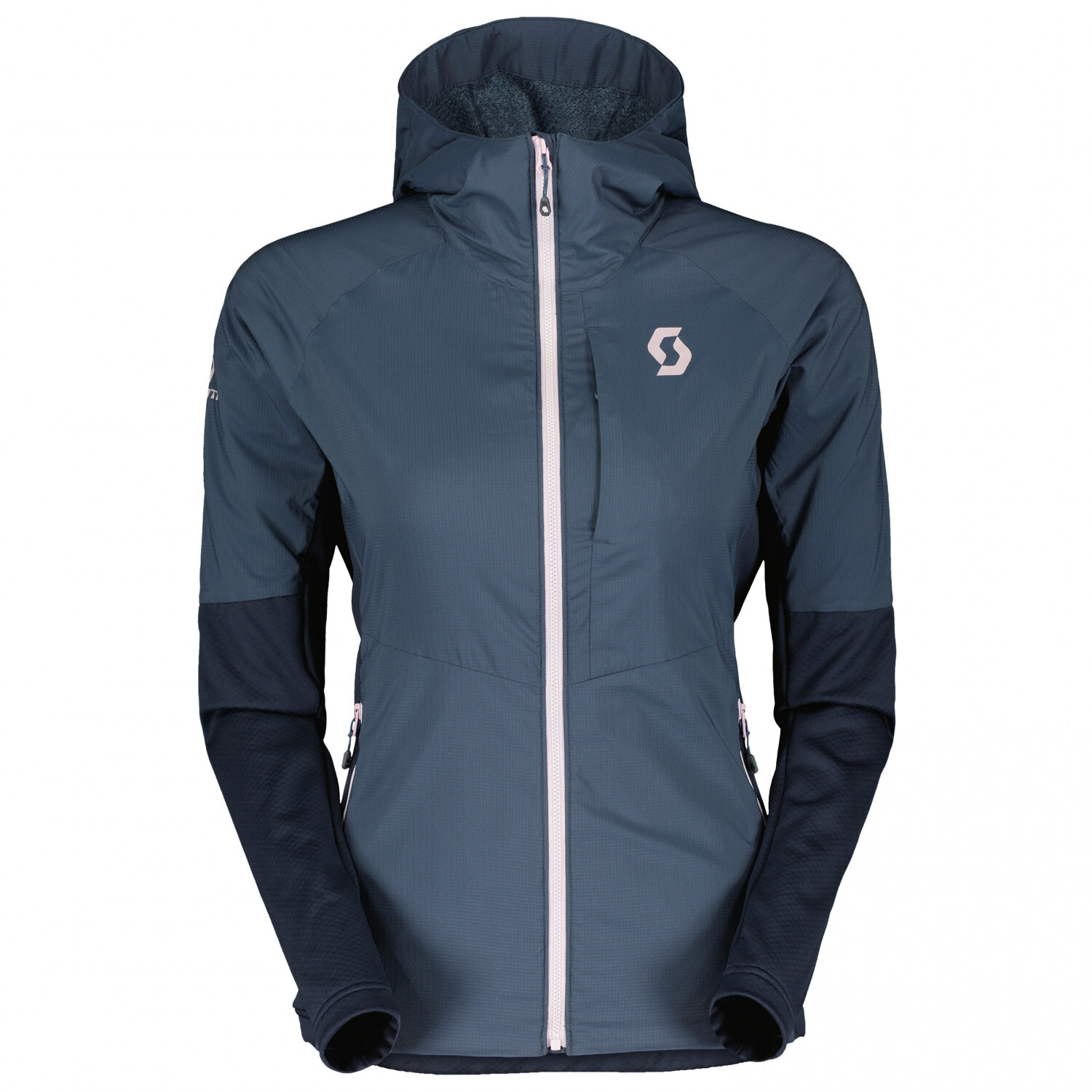 

Куртка из синтетического волокна Scott Women's Hoody Explorair Alpha, цвет Metal Blue/Dark Blue