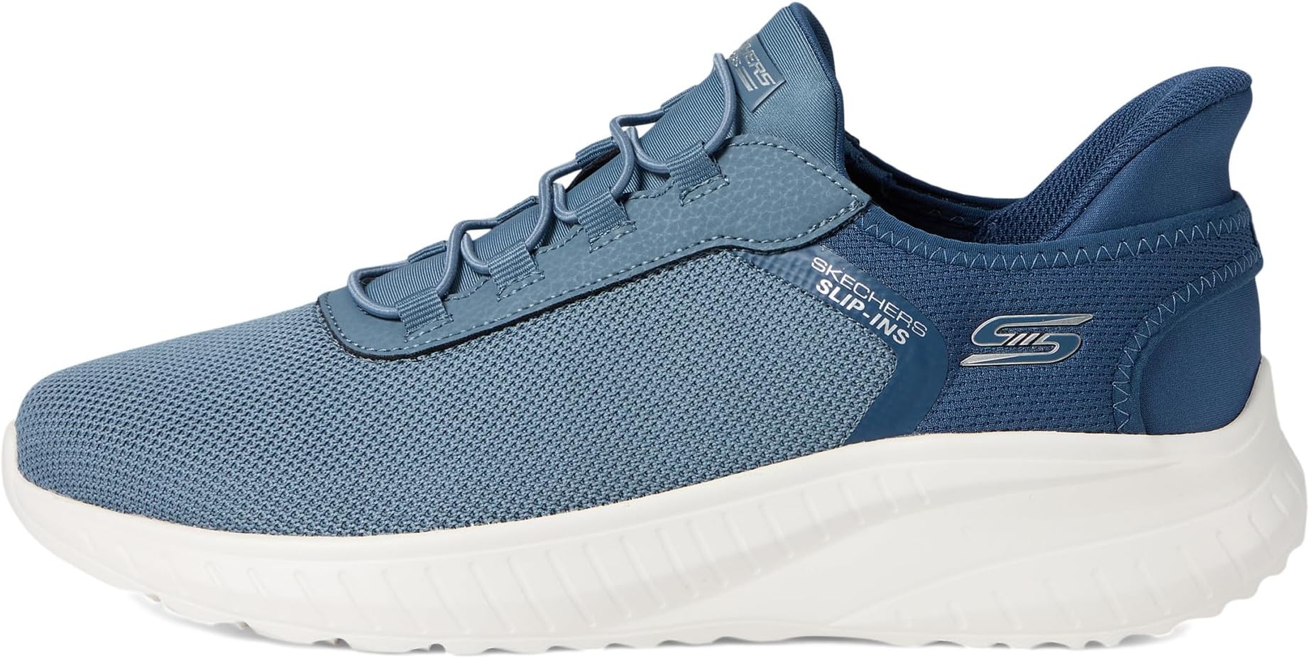 Кроссовки BOBS from SKECHERS Hands Free Slip-Ins Squad Chaos - Tough Wallk, цвет Slate — фото 4
