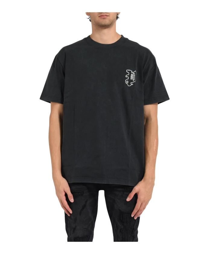 

Футболка с круглым вырезом Purple Brand, черный