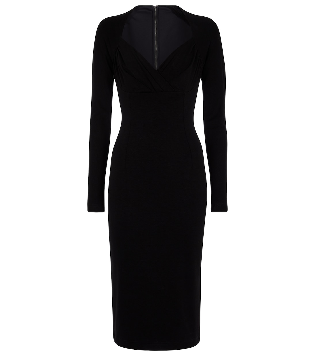 

Платье миди из эластичного джерси Dolce&Gabbana, Nero