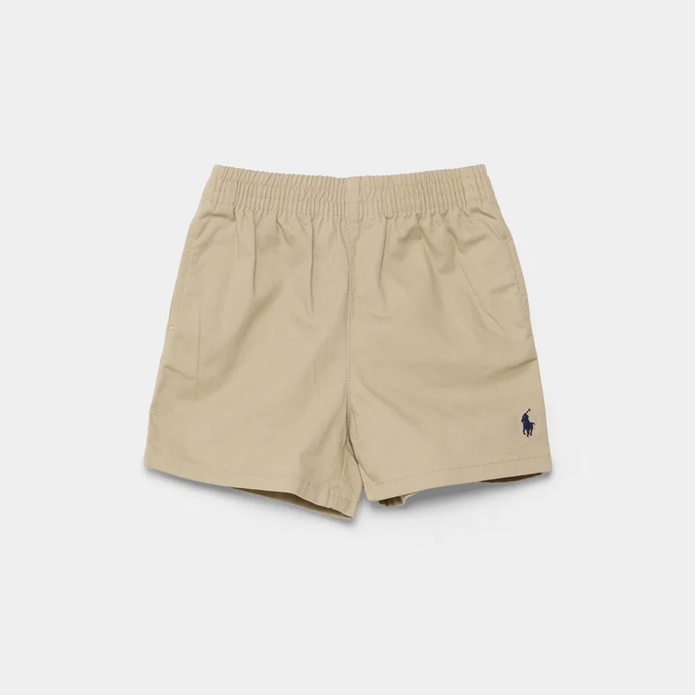 Детские эластичные шорты чинос бежево-хаки от Polo Ralph Lauren Children