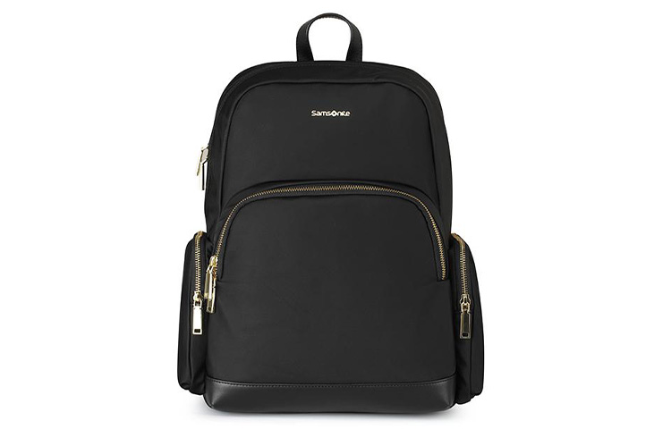 

Samsonite Сумка через плечо из ткани с кожаными вставками