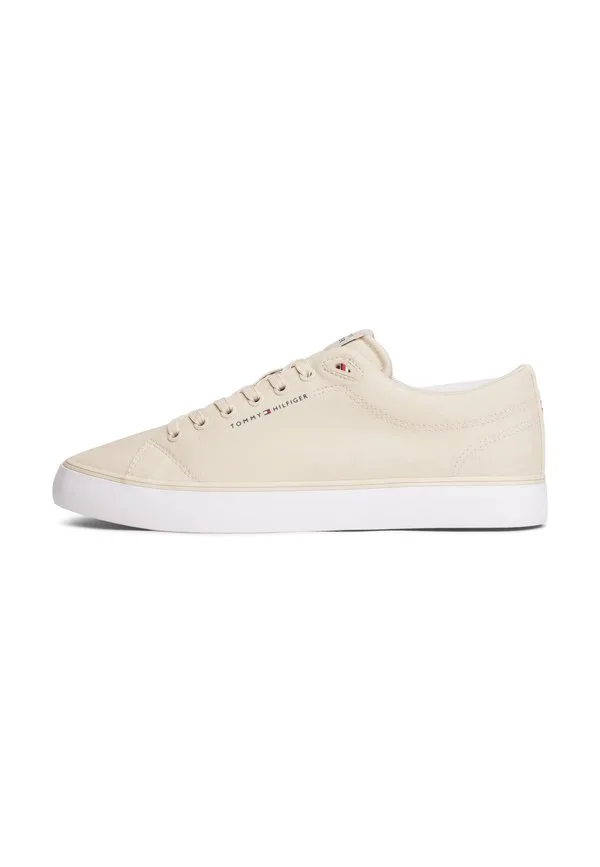 Кроссовки с логотипом на холсте Tommy Hilfiger, Classic Beige