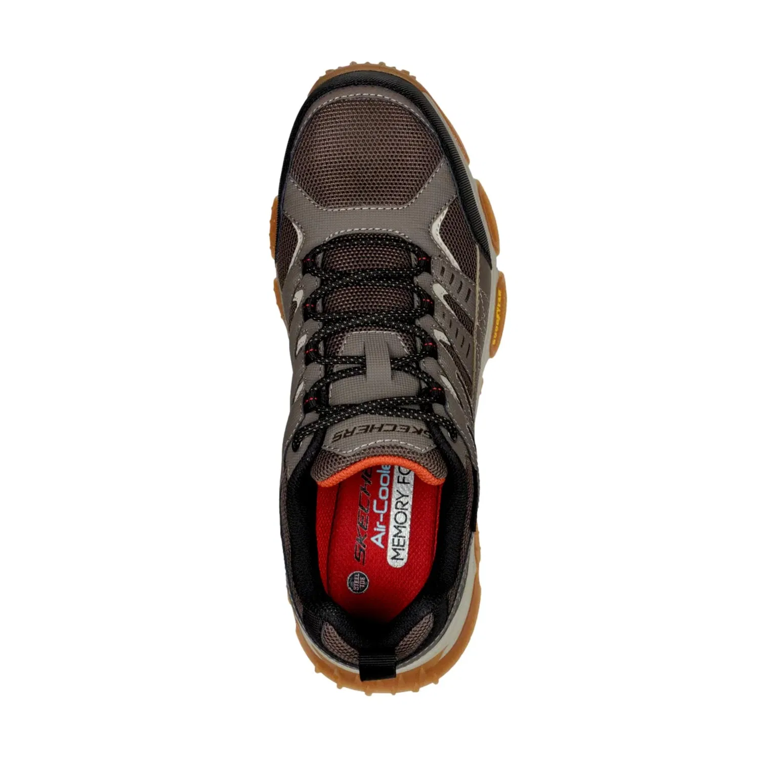 Мужские кроссовки Skechers Skech-Air Envoy ST - Arcket Taupe / Black 200140W-TPBK — фото 2