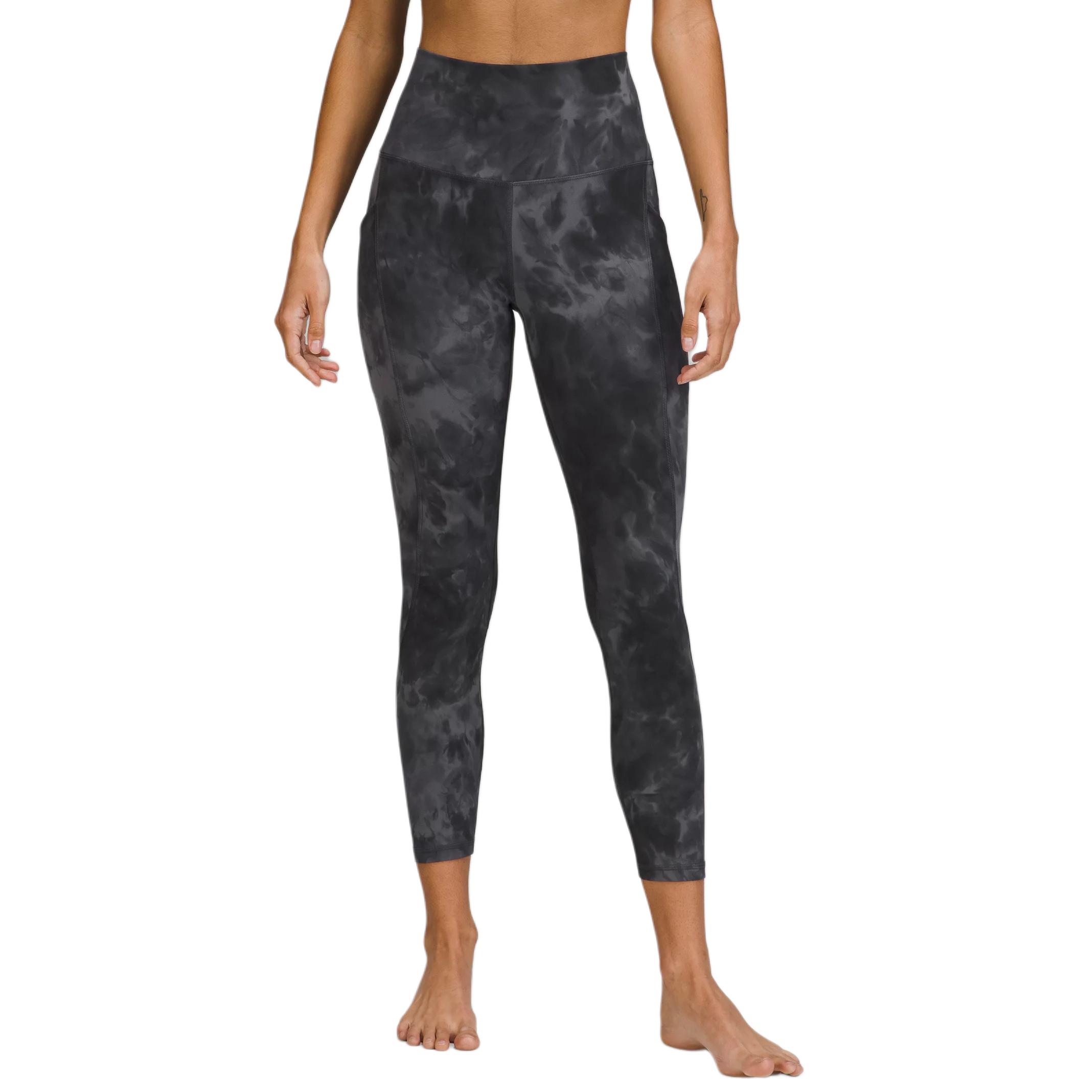 

Женские серые лайкры для йоги Lululemon