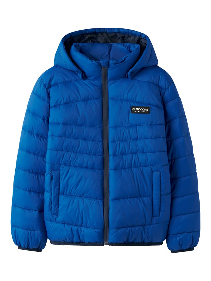 

Стеганая куртка name it, синий