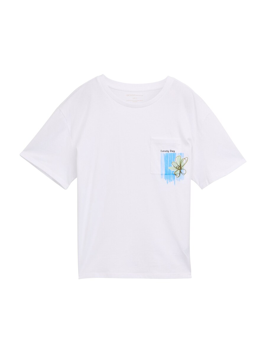 

Рубашка TOM TAILOR DENIM, белый