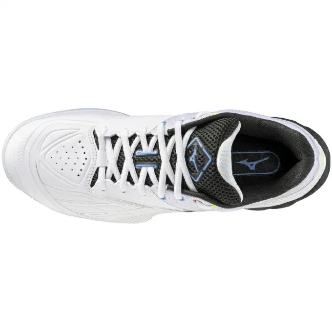 Унисекс кроссовки для бадминтона «Wave Fang 2 Fit» от Mizuno, Wh/Bl — фото 4