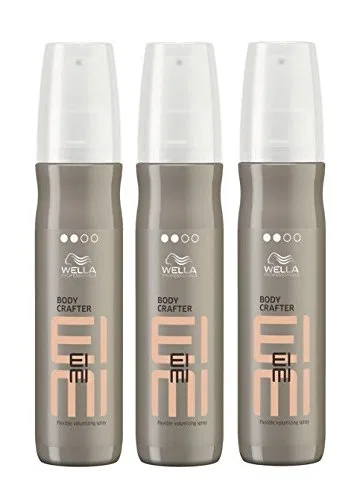 Спрей для объема волос «EIMI Body Crafter» от Wella, 3 x 150 мл Wella Professionals