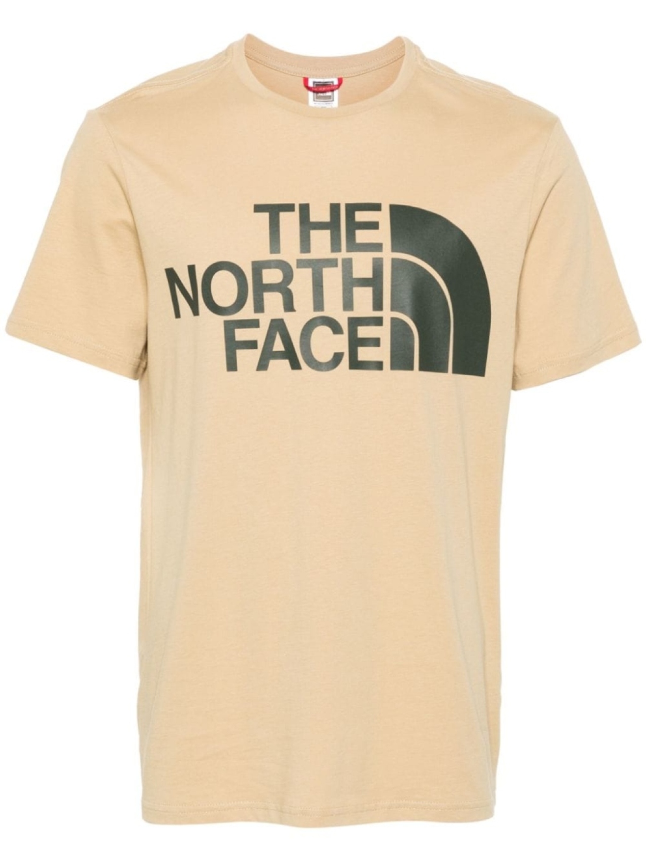 

Футболка с логотипом The North Face, коричневый