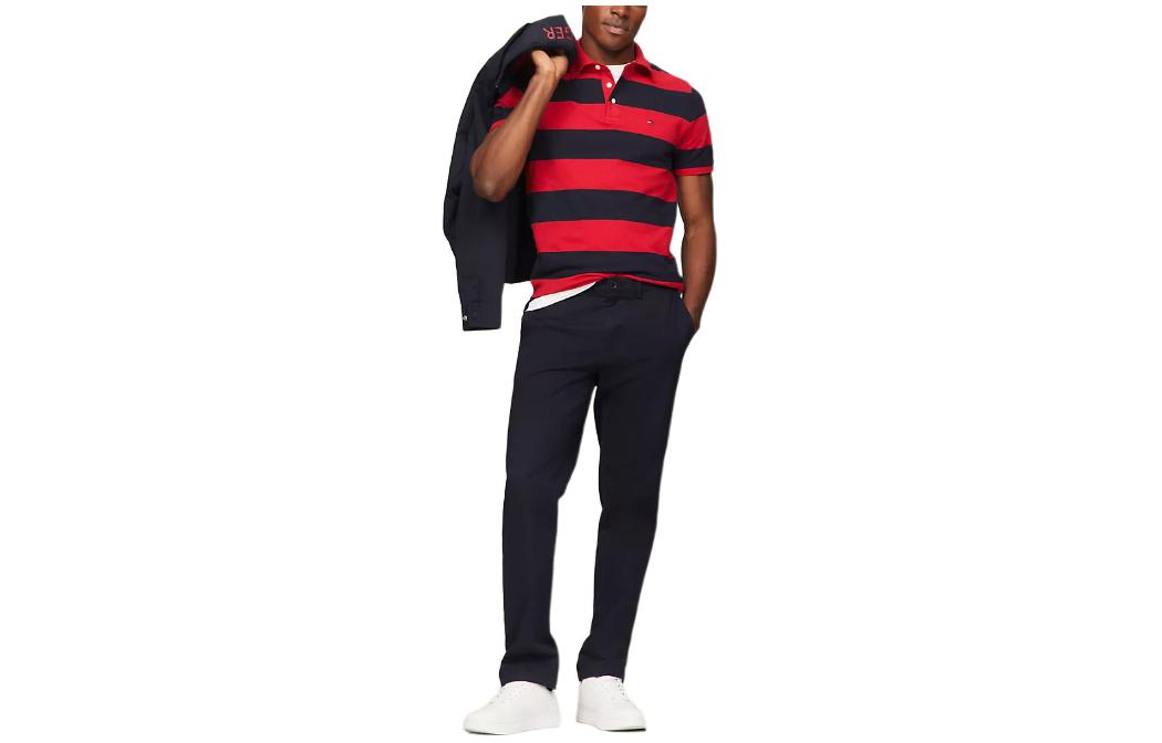 Tommy Hilfiger Повседневные брюки мужские Marine Blue — фото 3