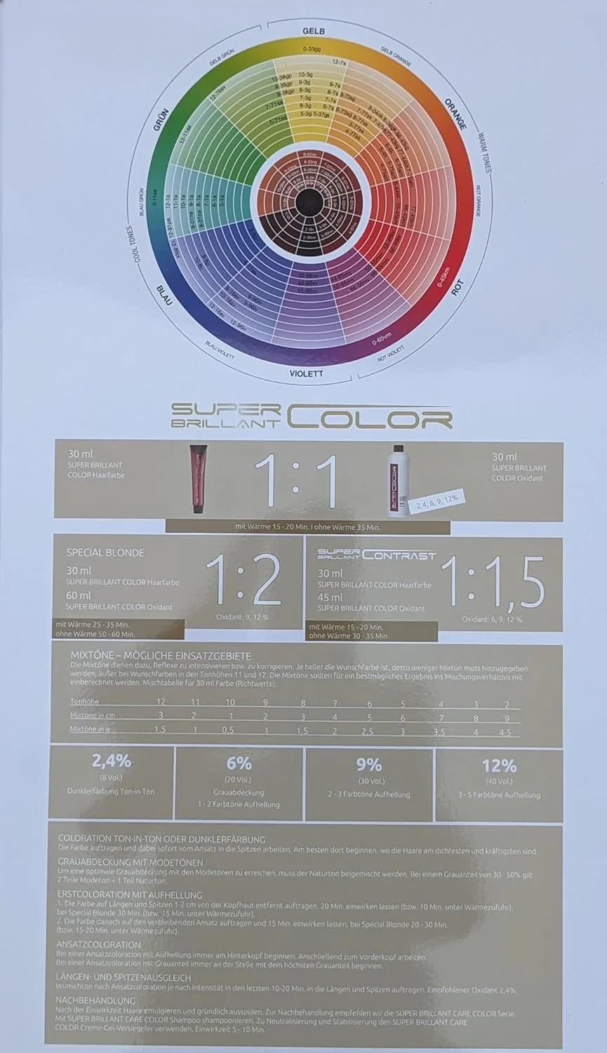 Стойкая краска для волос «SBC Super Brilliant Colour» 8-0n от HAIR HAUS Hair Haus, 8-0N — фото 4