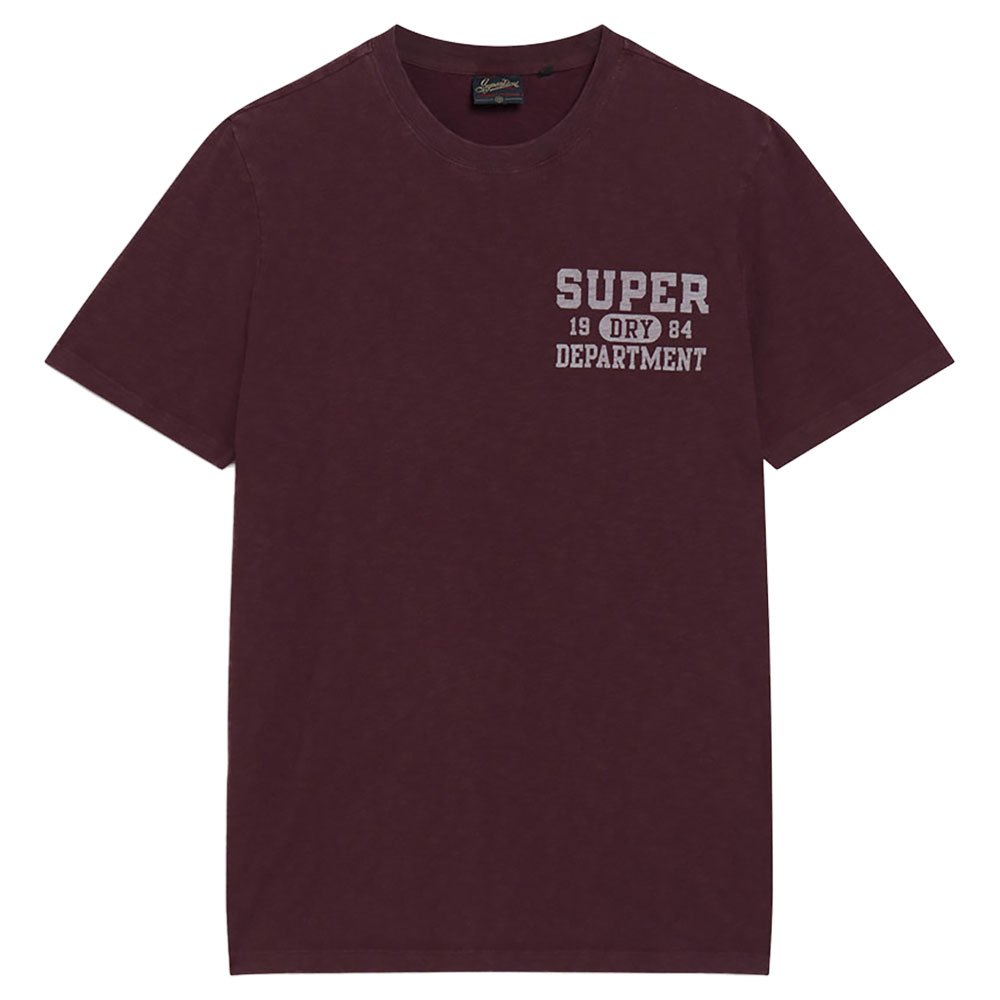 

Футболка Superdry Athletic College Graphic, красный