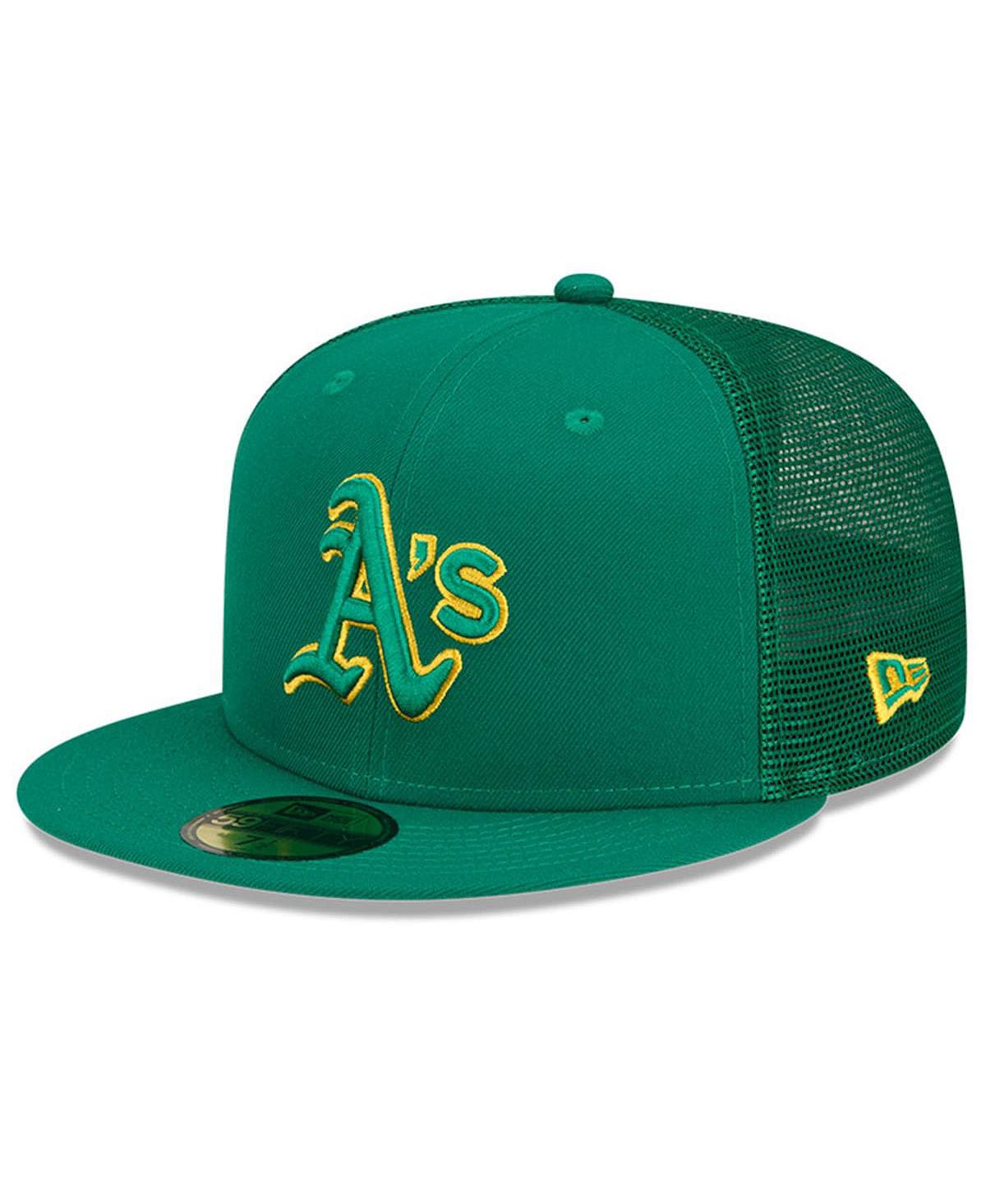 

Мужская зеленая бейсболка Oakland Athletics 2022 Batting Practice 59FIFTY. New Era