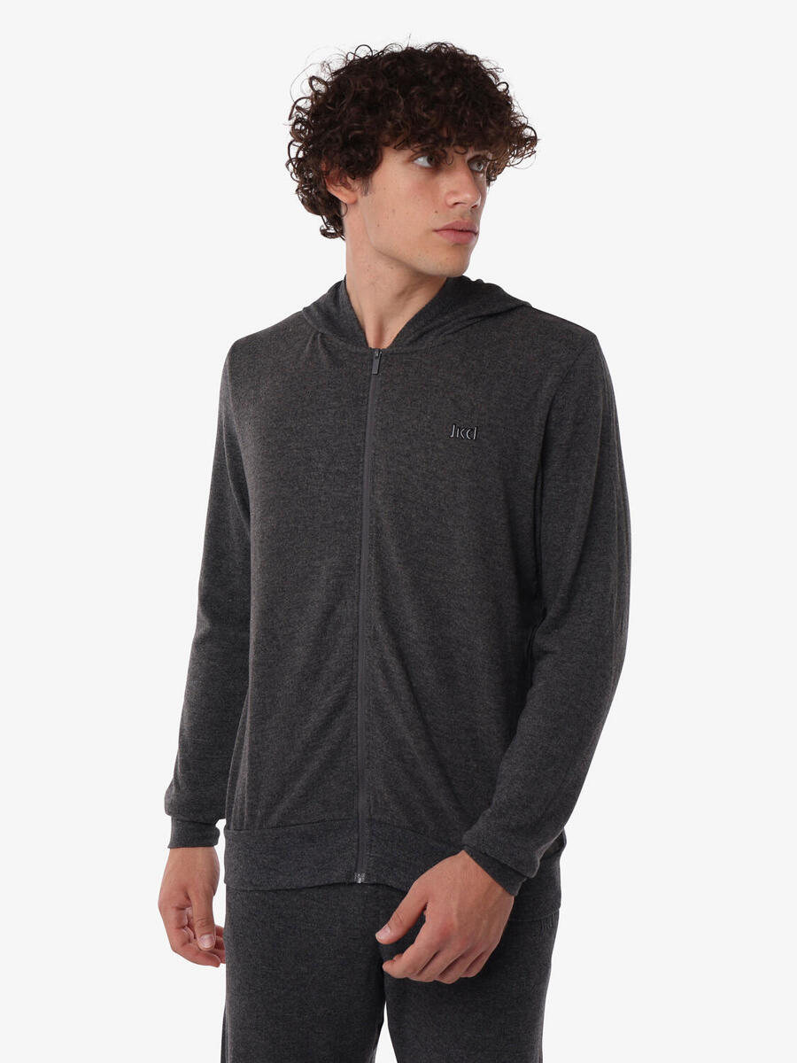 

JAKED серая хлопковая фитнес-толстовка для мужчин