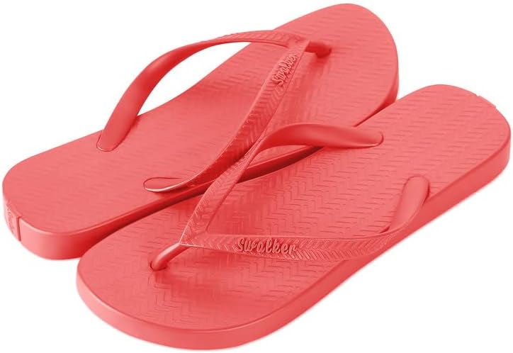 

Сандалии-шлепанцы Swalker для мужчин и женщин из переработанных материалов, красный