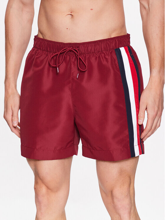 

Шорты для плавания regular fit Tommy Hilfiger, бургундия