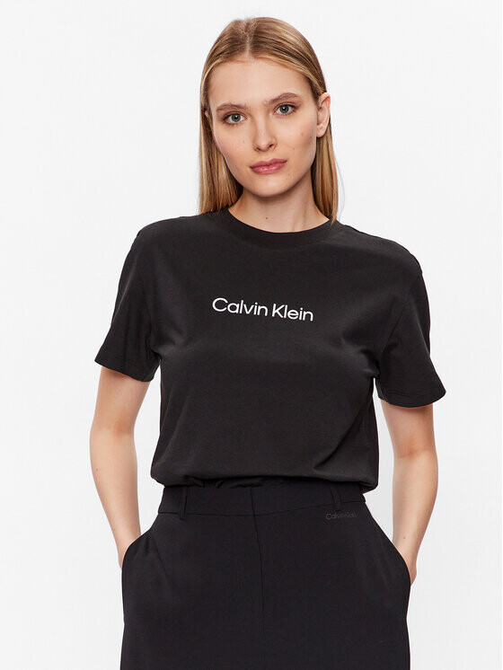 

Футболка стандартного кроя Calvin Klein, черный