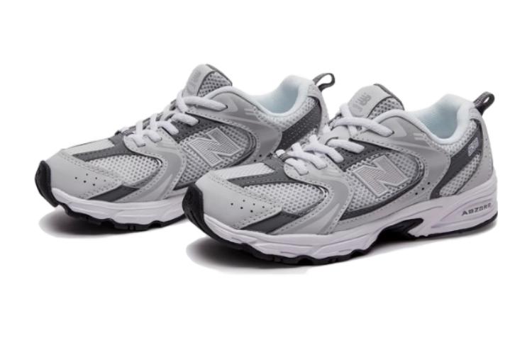 New Balance 530 Grey Matter Harbor Grey GS, Тёмно-серый — фото 3