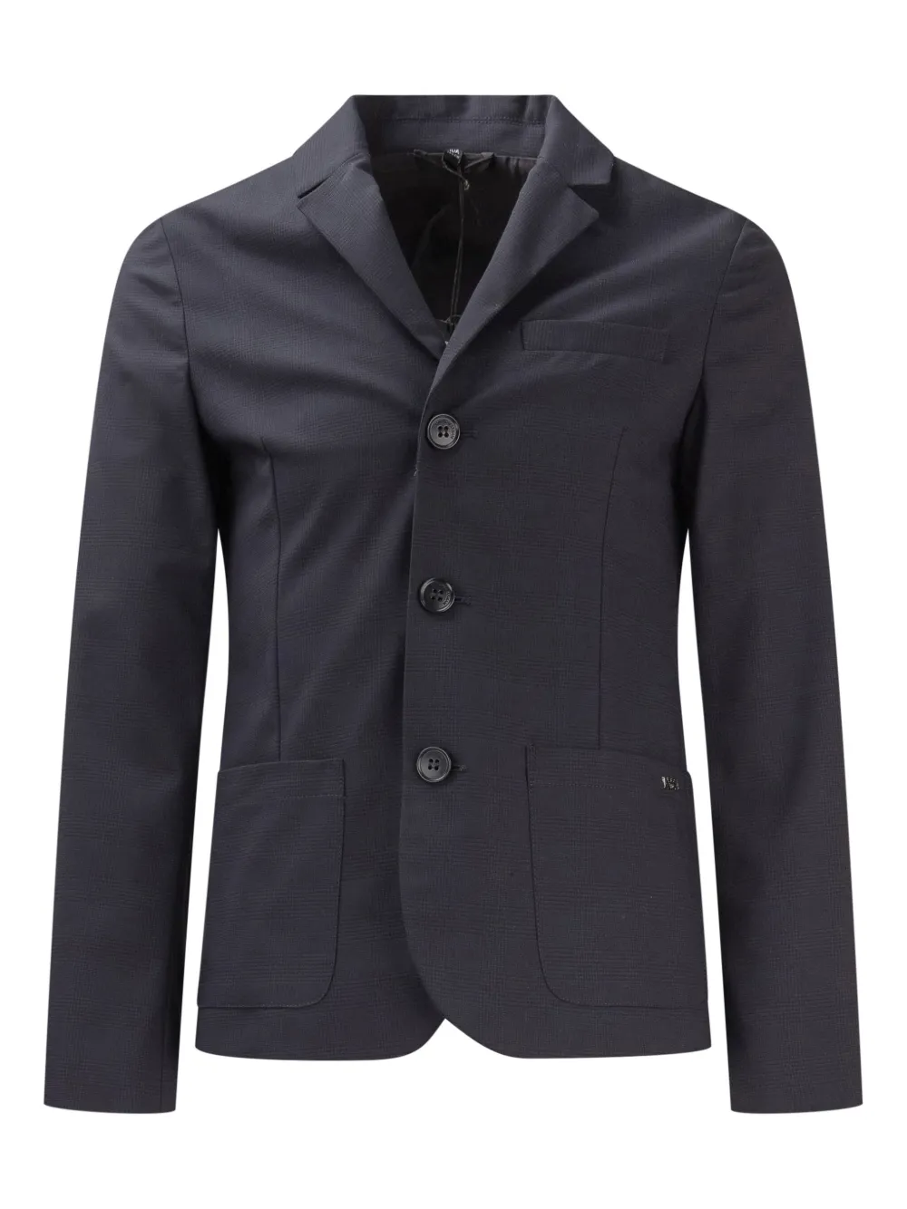 

Однобортный блейзер Emporio Armani Kids, синий