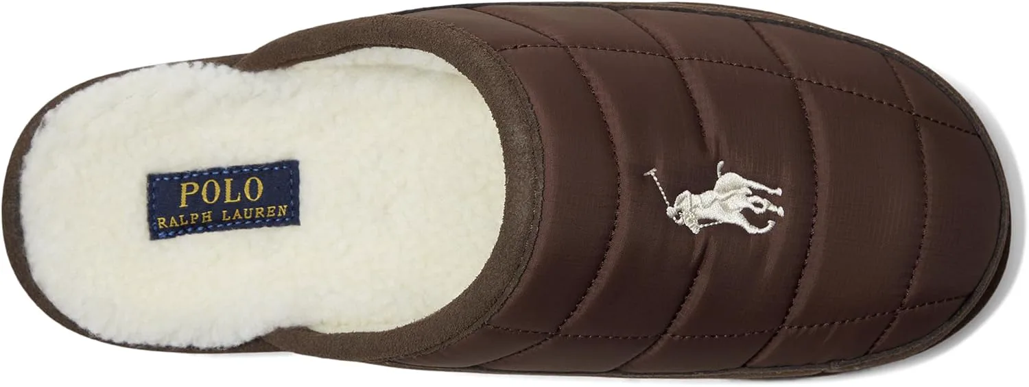 Мужские тапочки POLO RALPH LAUREN Reade Scuff II, кремовый — фото 2