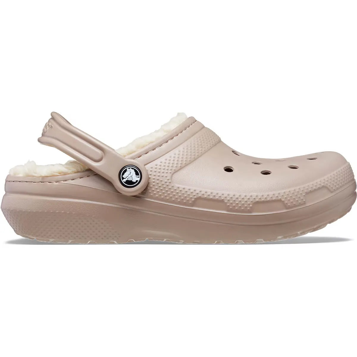 

Сабо унисекс Crocs Classic Lined Clog, коричневый