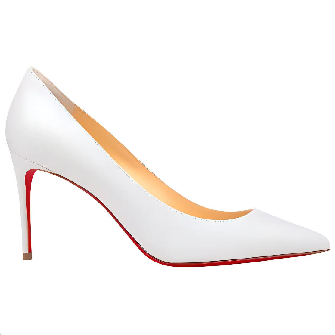CL Kate Slim Каблук Высокие каблуки 8,5 см Женские Белые Christian Louboutin — фото 3