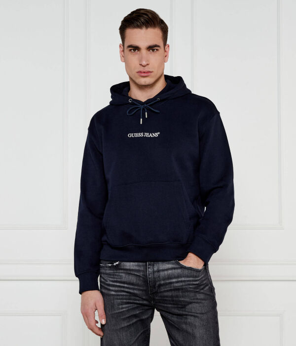 

Вышитый свитер Regular fit Guess Jeans, синий
