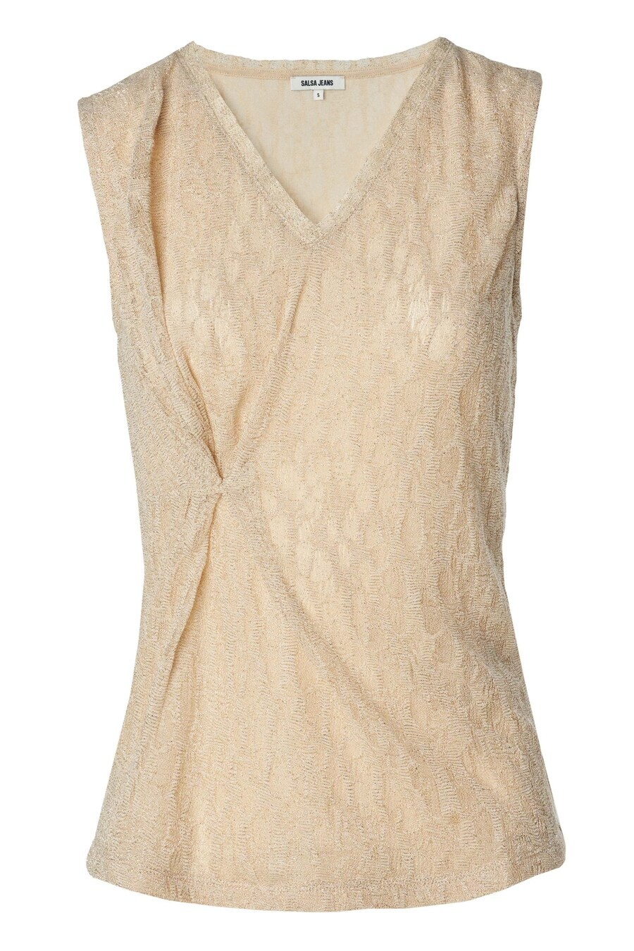 

Топ Salsa Jeans Knitted Top, золотой