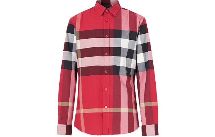 

Мужская рубашка Burberry, красный
