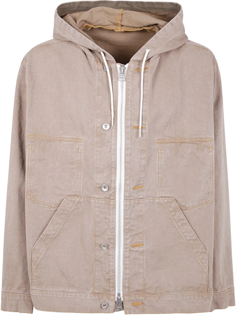 

Джинсовая куртка SACAI, нейтральный