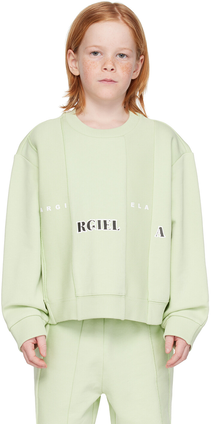 

Детская толстовка с принтом Mm6 Maison Margiela