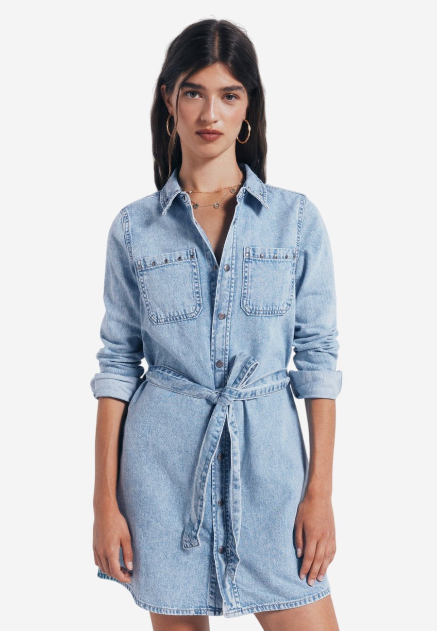 

Платье Springfield Denim dress, Blue