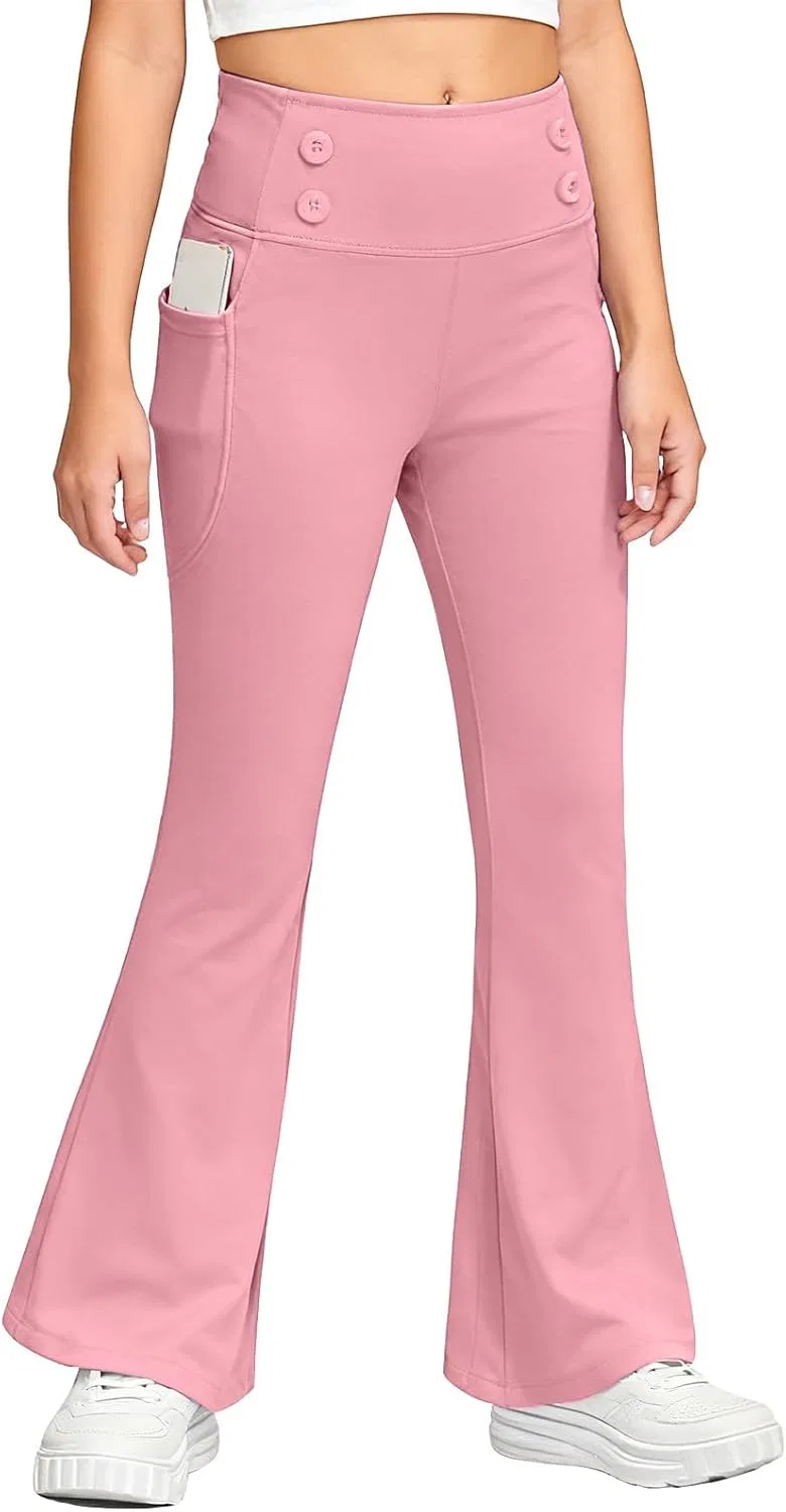 Леггинсы флисовые с заниженной талией, Pink